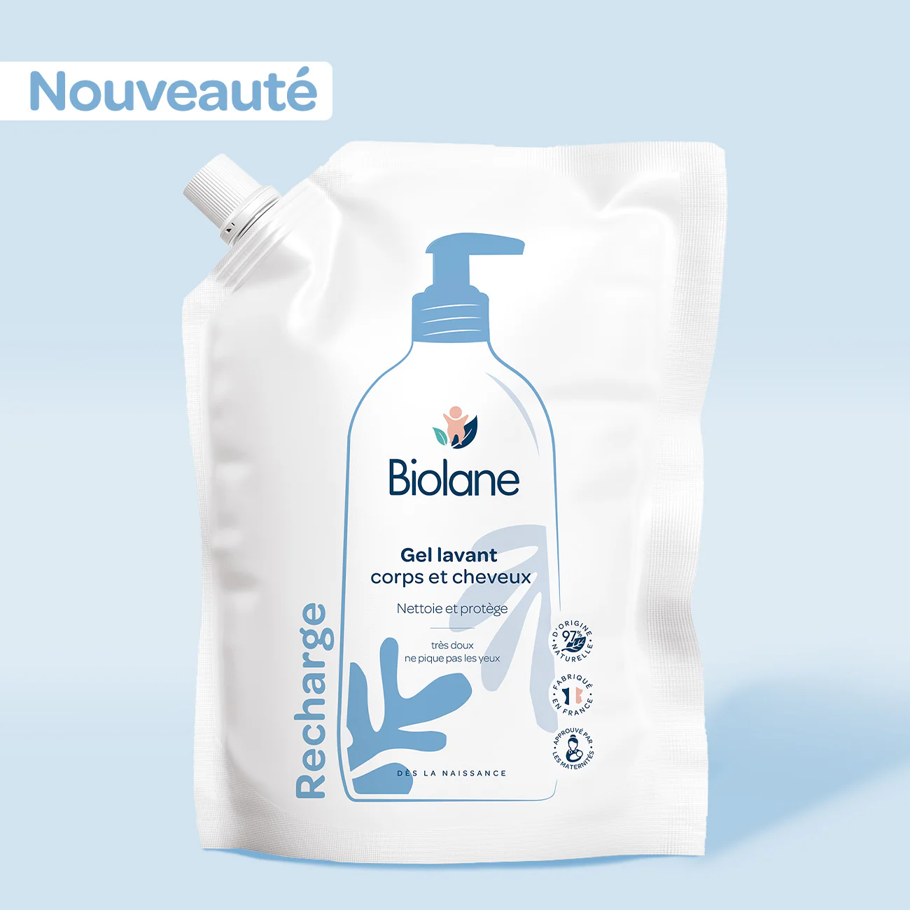 Éco-recharge Gel lavant corps et cheveux