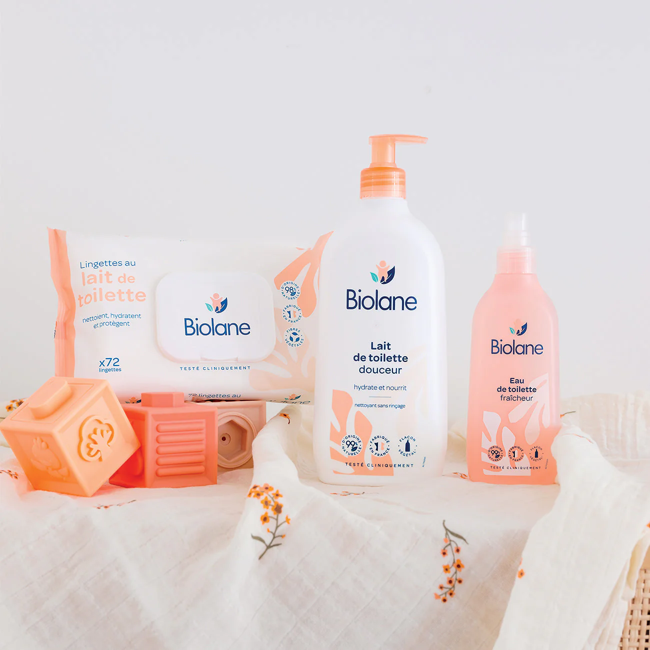 Lot 12x Lingettes au lait de toilette - Image 4