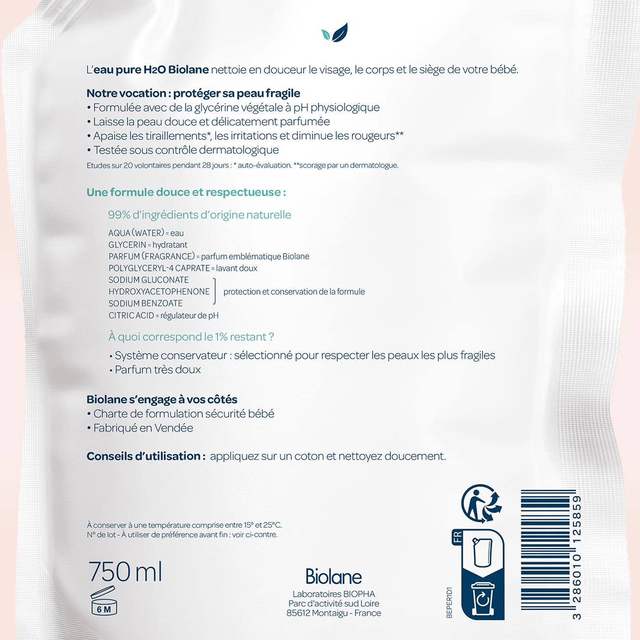 Lot 3x éco recharge Eau Pure - Image 3
