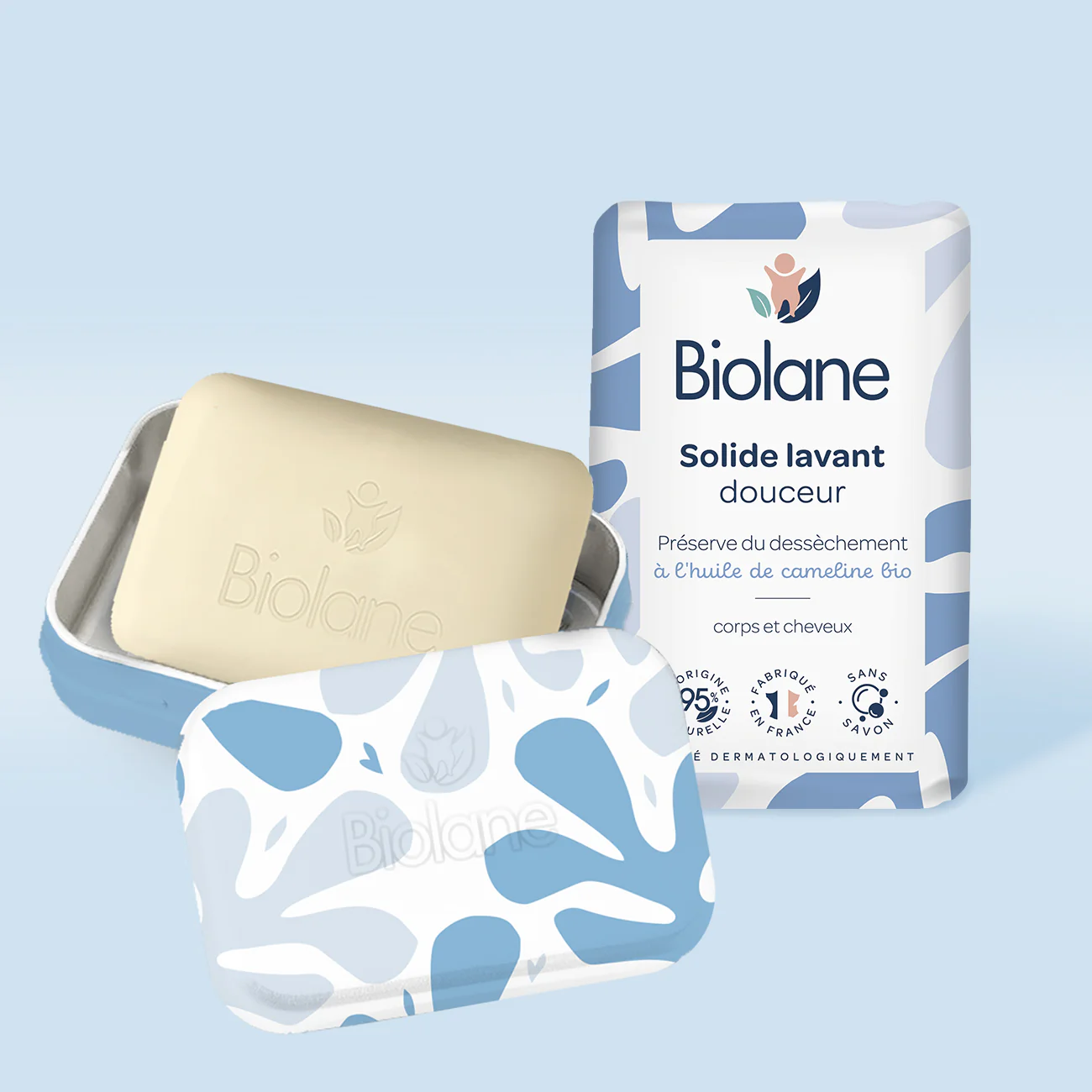 Solide lavant douceur 75 ml et sa boite